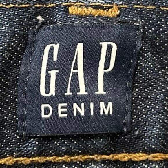 Gap Men's Blue Stretch Mid Rise Medium Wash Casual Straight Denim Jeans Size 29 - Picture 4 of 5
